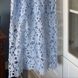 Feminine Light Blue Dress